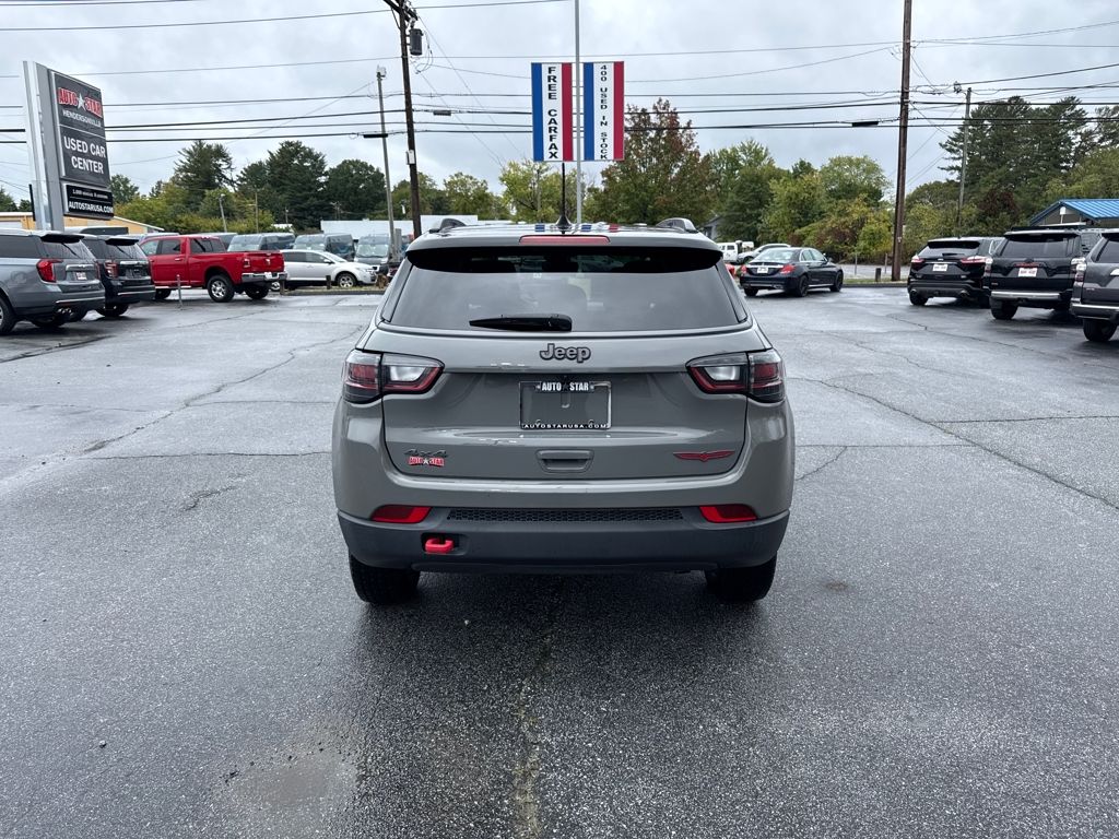 used 2022 Jeep Compass car, priced at $21,990