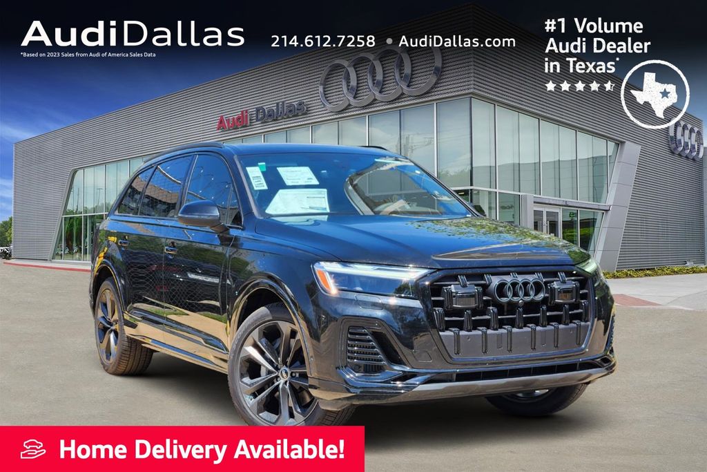 new 2025 Audi Q7 car, priced at $77,750