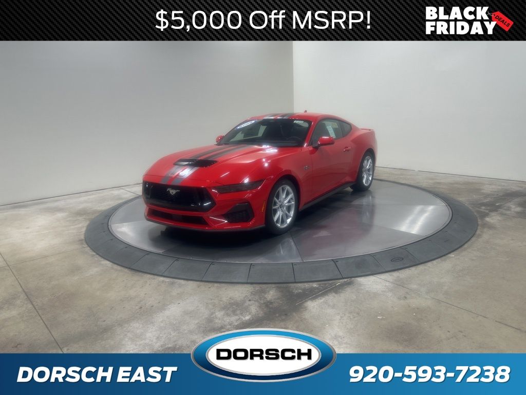 new 2025 Ford Mustang car, priced at $53,800