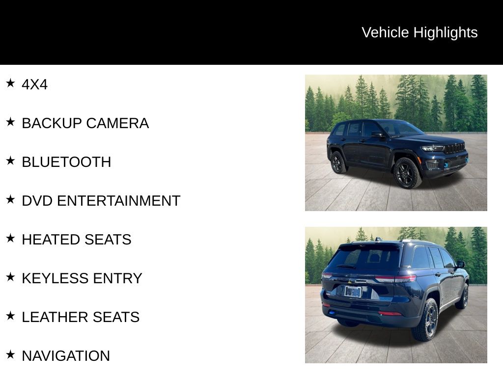 new 2024 Jeep Grand Cherokee car, priced at $56,990