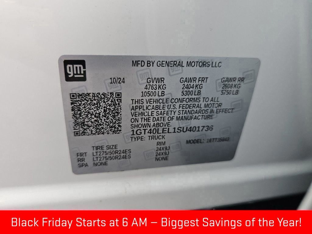 new 2025 GMC Sierra EV car, priced at $93,772