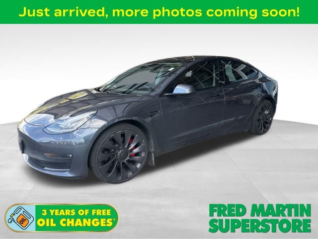 used 2021 Tesla Model 3 car, priced at $22,500