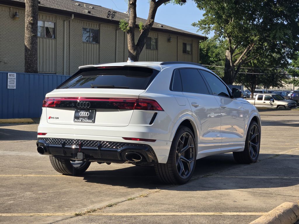 new 2025 Audi RS Q8 performance car, priced at $149,550