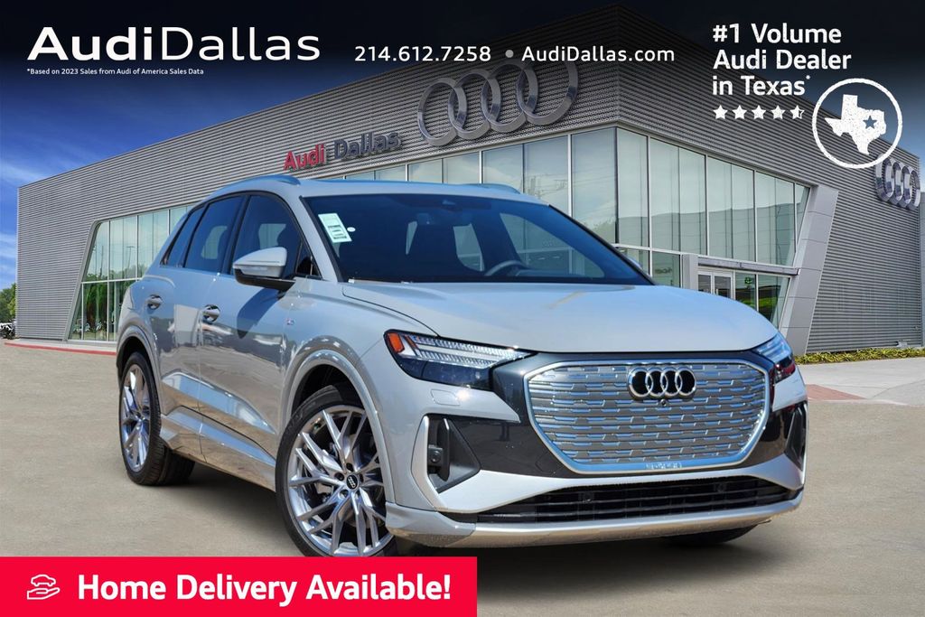 new 2025 Audi Q4 e-tron car, priced at $65,530