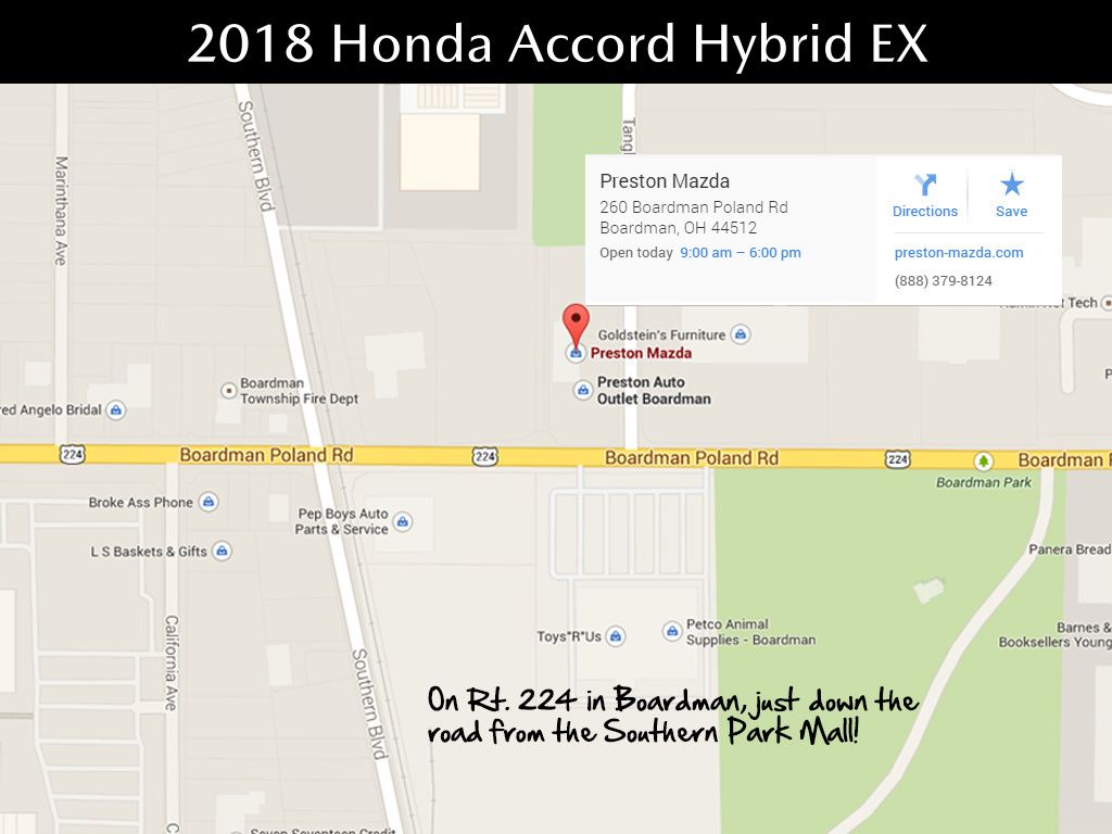 used 2018 Honda Accord Hybrid car, priced at $18,373