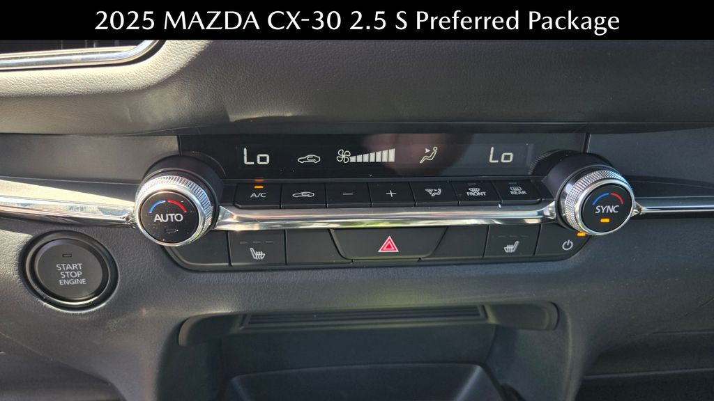 new 2025 Mazda CX-30 car, priced at $30,163
