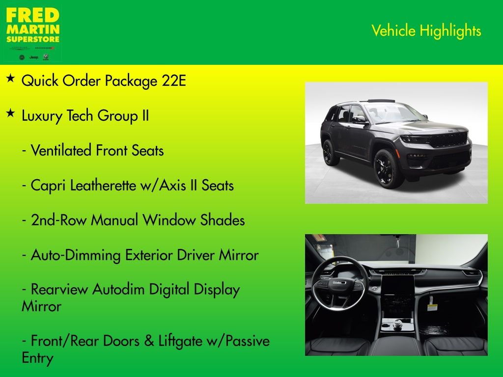 new 2025 Jeep Grand Cherokee car, priced at $50,655