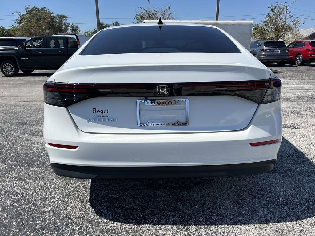 new 2025 Honda Accord car, priced at $30,878