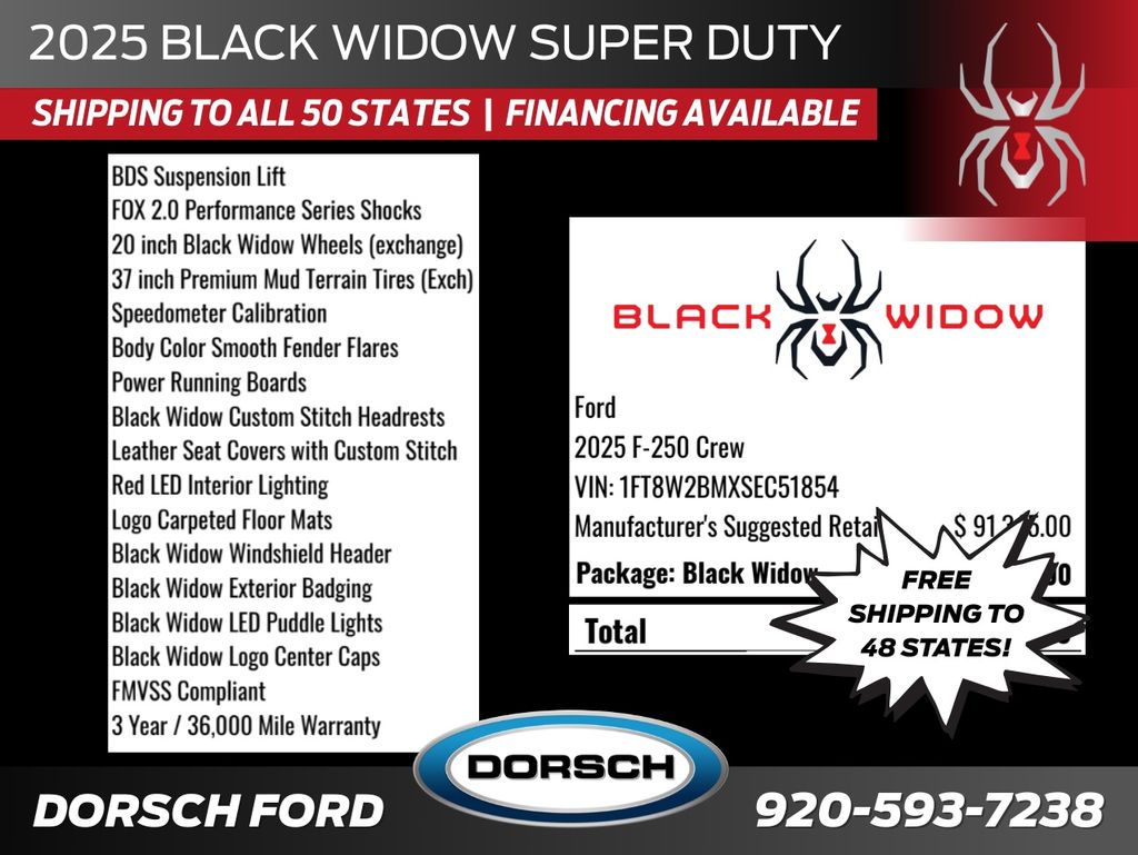 new 2025 Ford F-250SD car, priced at $110,708