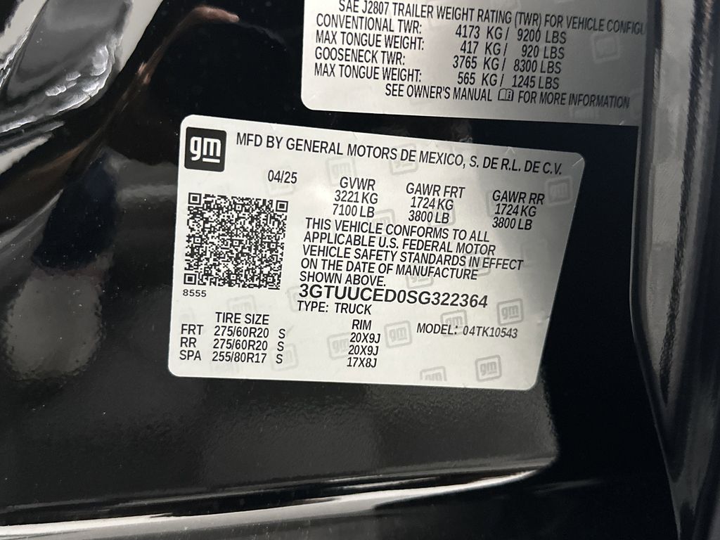 new 2025 GMC Sierra 1500 car, priced at $59,224