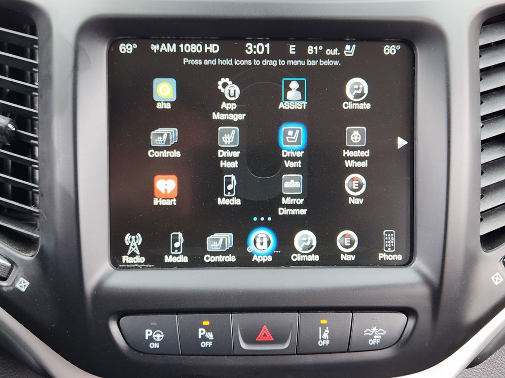 used 2017 Jeep Cherokee car, priced at $17,691