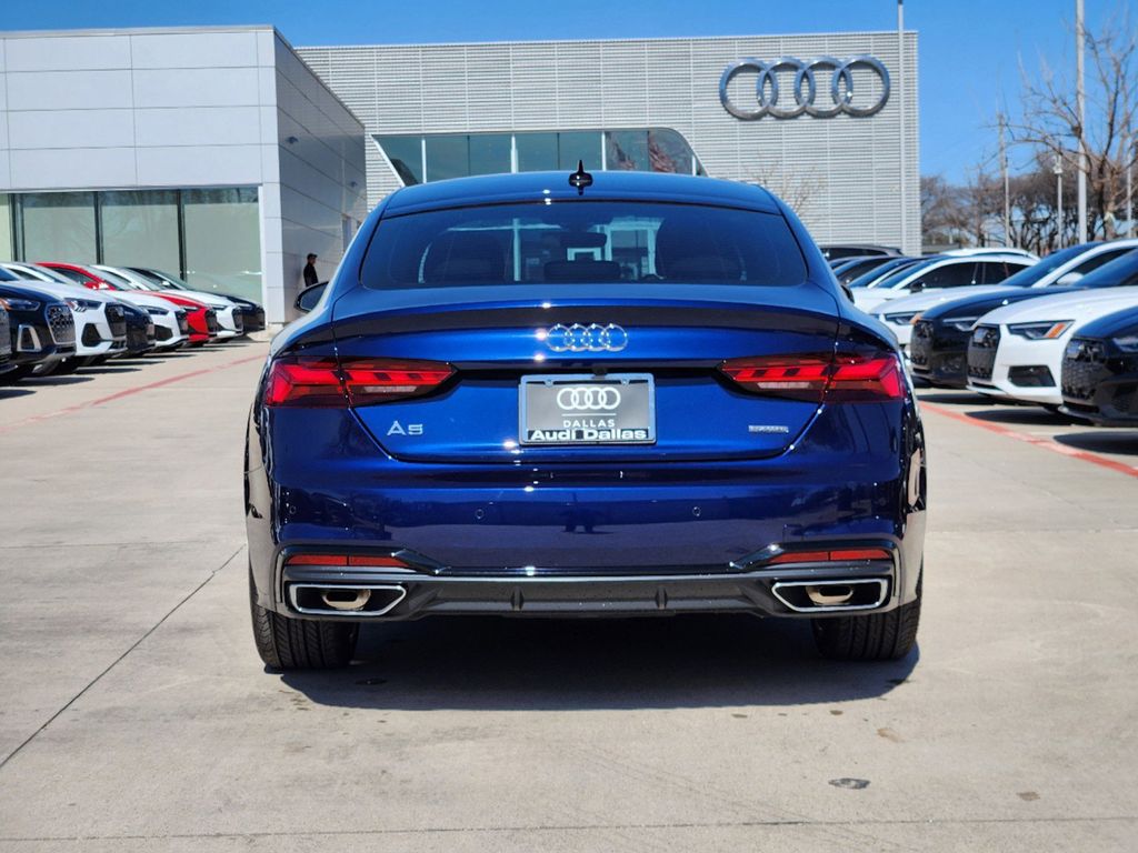 new 2025 Audi A5 Sportback car, priced at $52,575