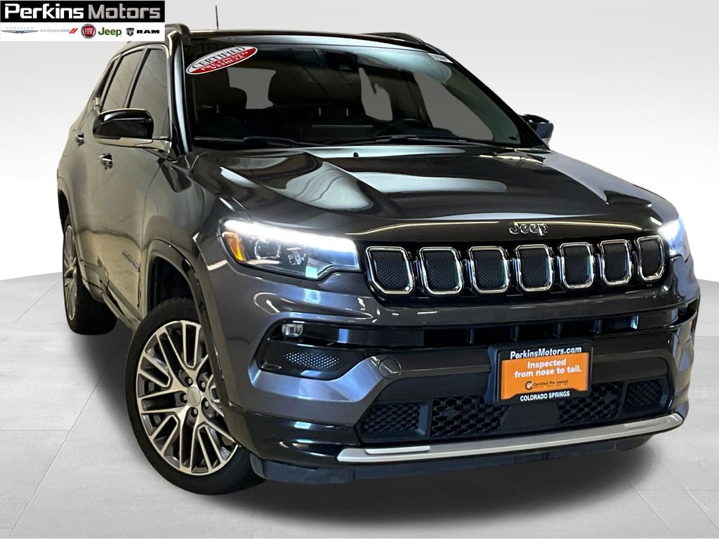used 2022 Jeep Compass car, priced at $25,527