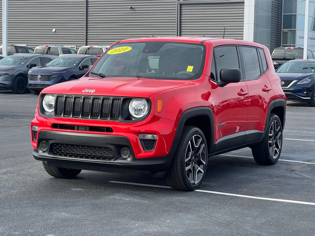 used 2021 Jeep Renegade car, priced at $17,000