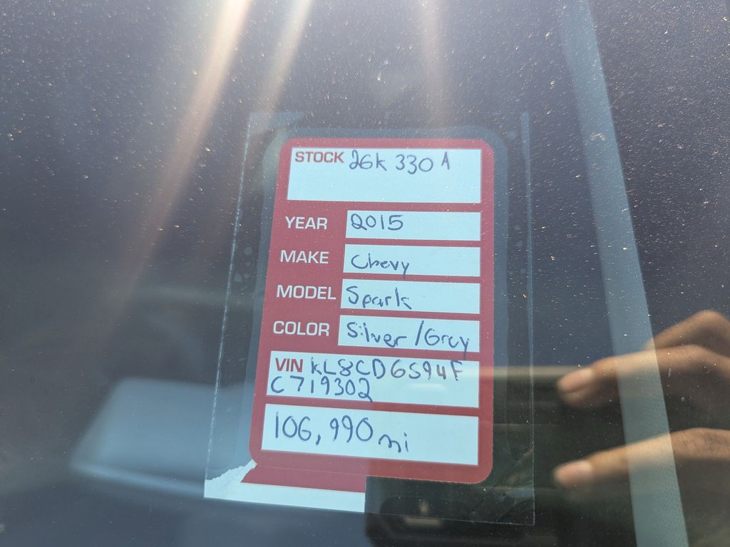 used 2015 Chevrolet Spark car, priced at $5,291