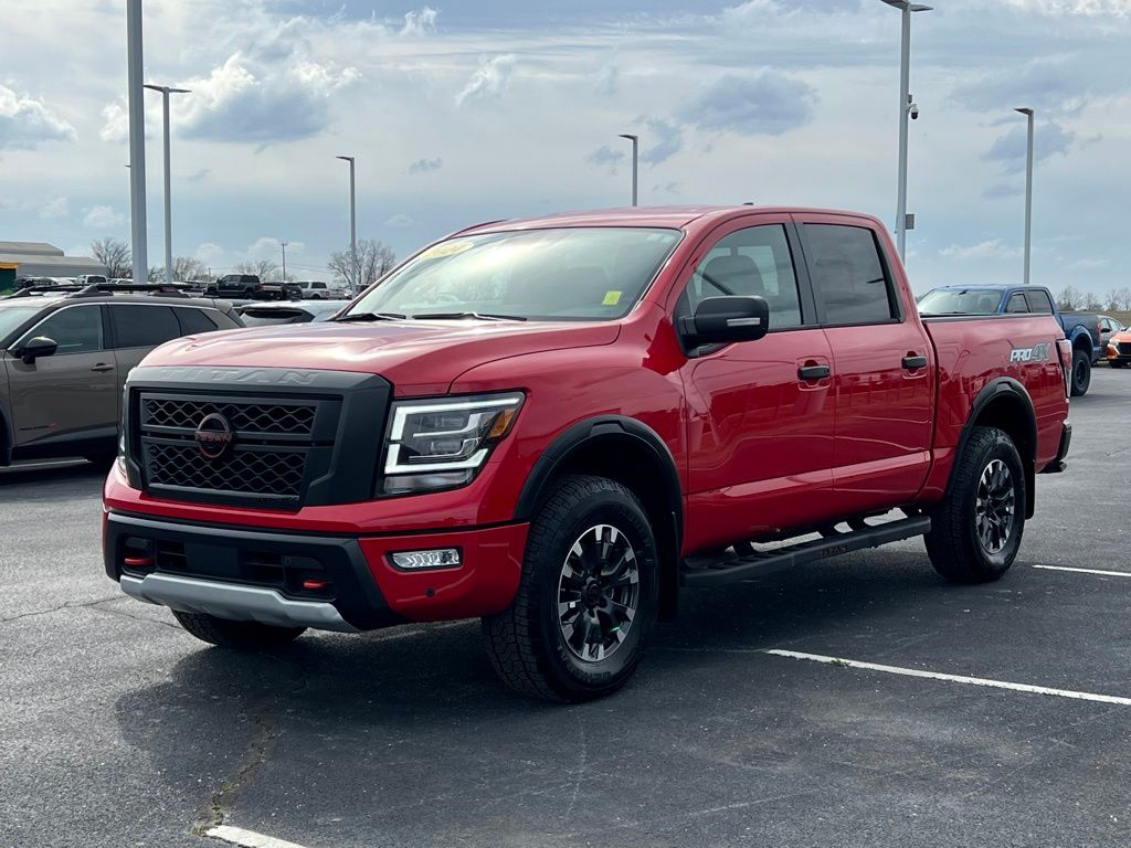 used 2024 Nissan Titan car, priced at $49,500