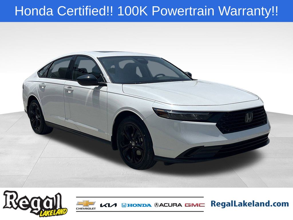 used 2025 Honda Accord car, priced at $30,591