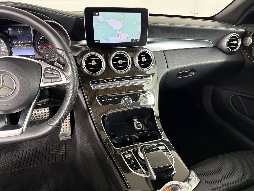 used 2017 Mercedes-Benz C-Class car, priced at $30,995