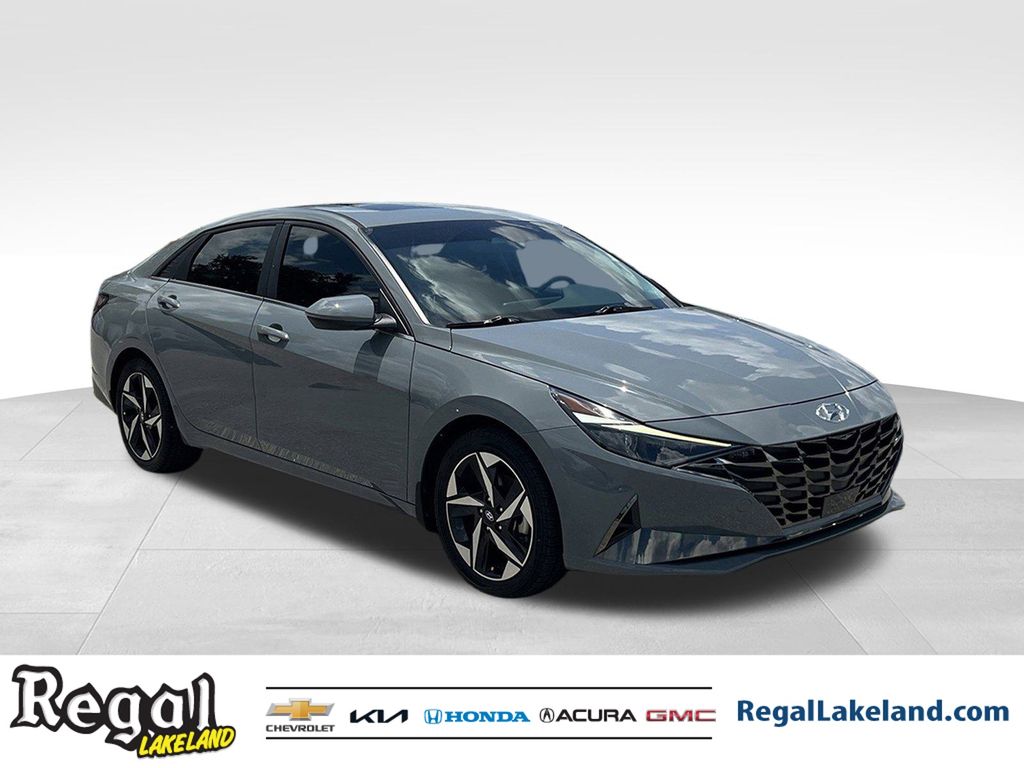 used 2022 Hyundai Elantra Hybrid car, priced at $19,913