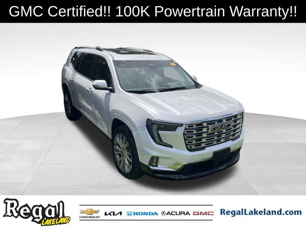 used 2025 GMC Acadia car, priced at $54,592