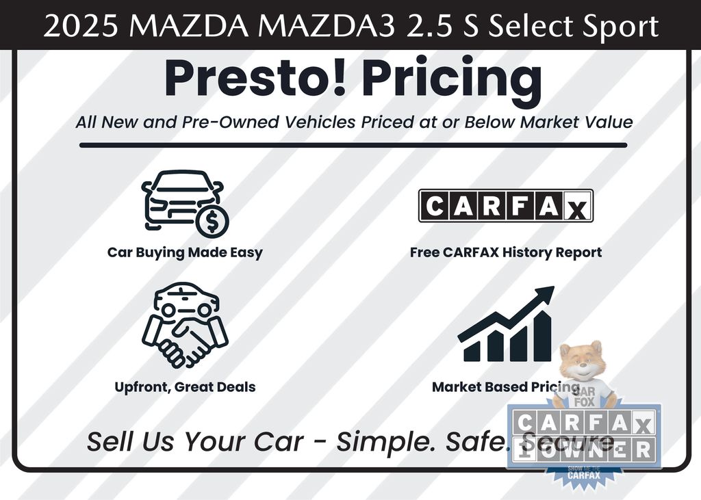 used 2025 Mazda Mazda3 car, priced at $25,990
