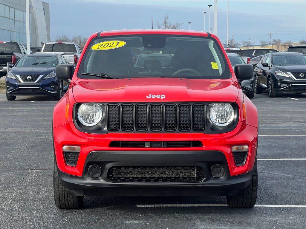 used 2021 Jeep Renegade car, priced at $17,000