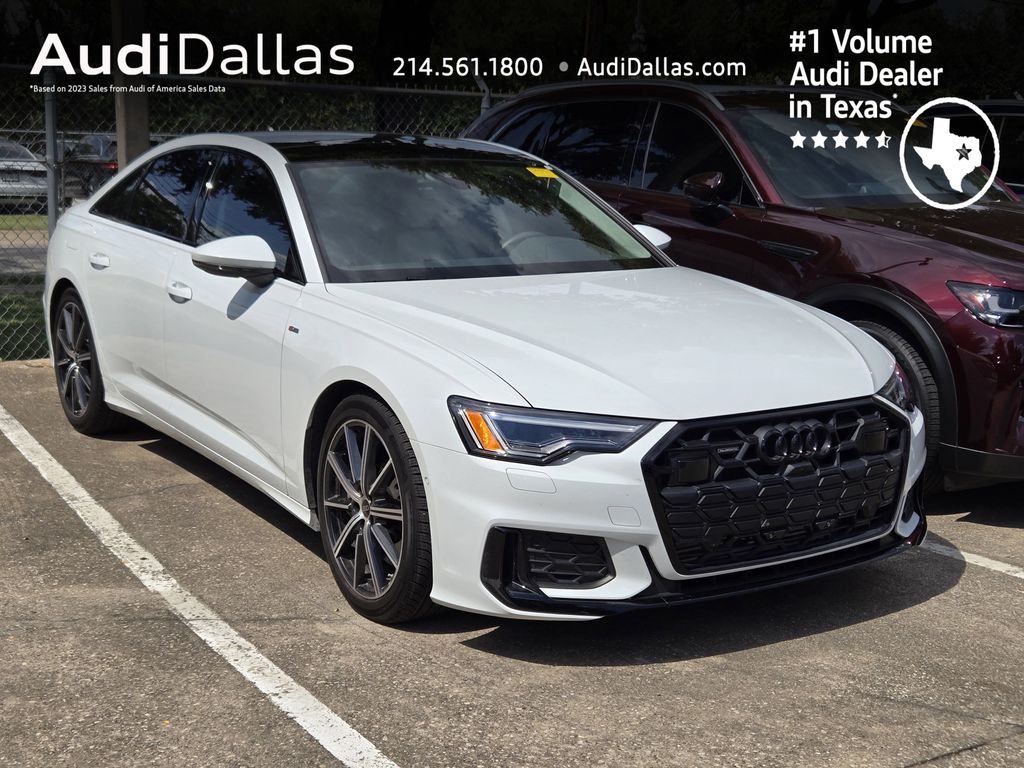 used 2025 Audi A6 car, priced at $58,391