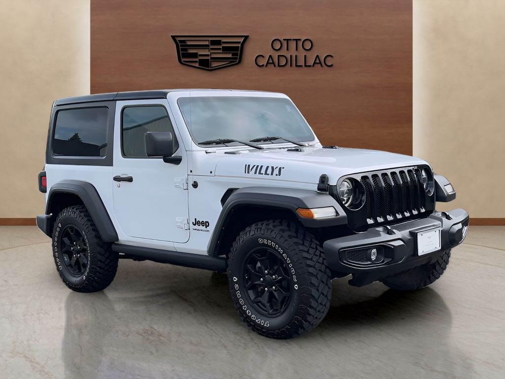 used 2022 Jeep Wrangler car, priced at $29,500