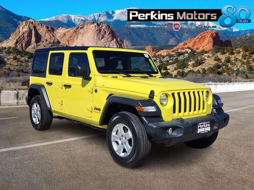 used 2023 Jeep Wrangler car, priced at $31,860