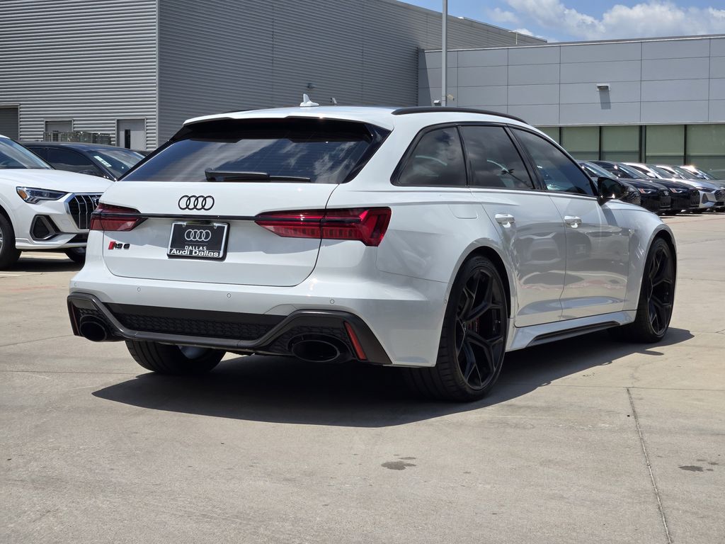 used 2025 Audi RS 6 Avant performance car, priced at $130,495