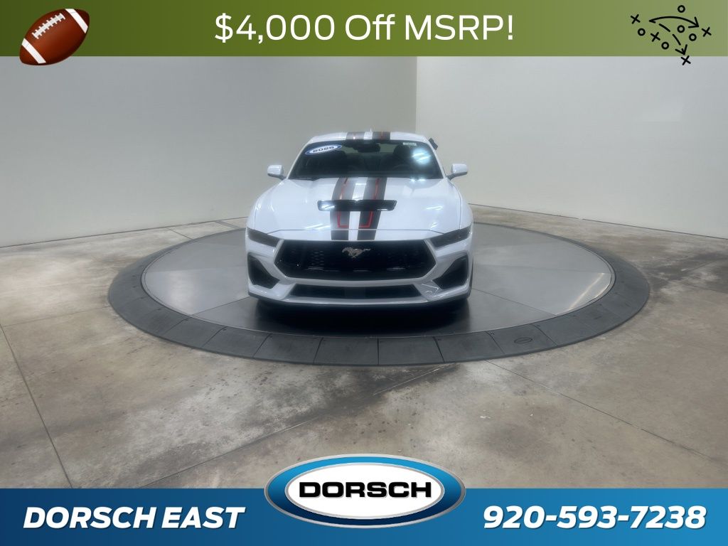 new 2025 Ford Mustang car, priced at $57,340