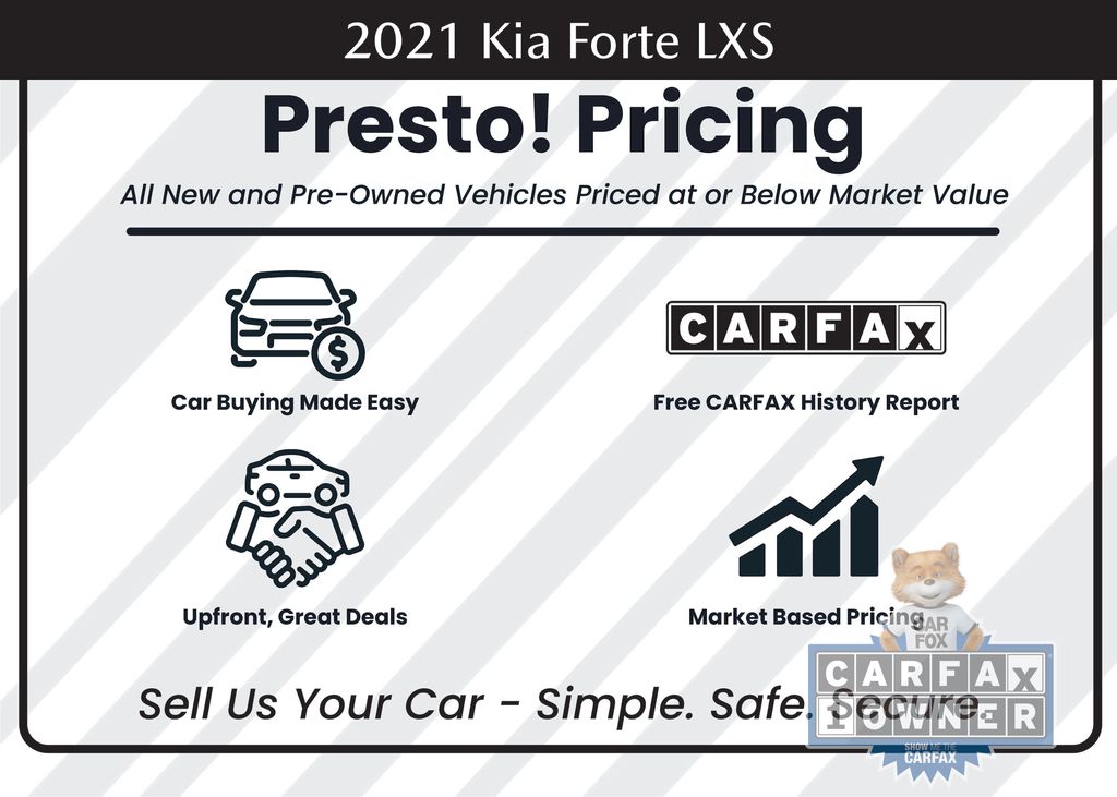 used 2021 Kia Forte car, priced at $13,990