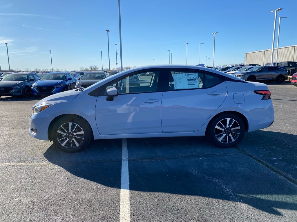 new 2025 Nissan Versa car, priced at $20,812