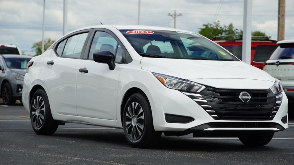 used 2023 Nissan Versa car, priced at $17,000