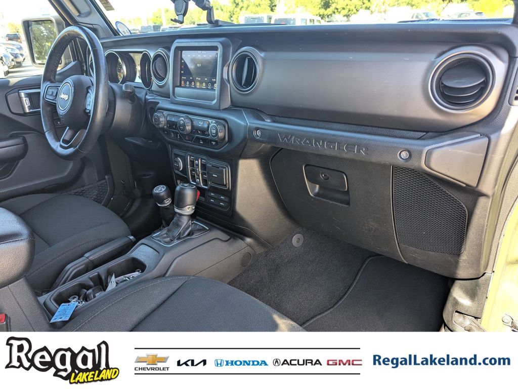 used 2021 Jeep Wrangler car, priced at $23,396