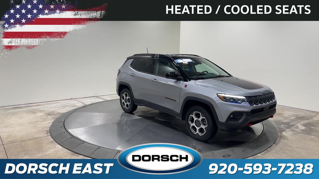 used 2022 Jeep Compass car, priced at $25,236