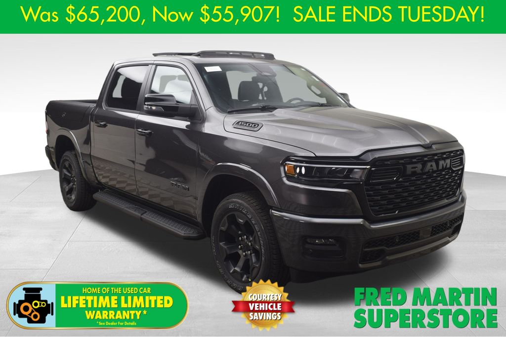 new 2026 Ram 1500 car, priced at $55,907