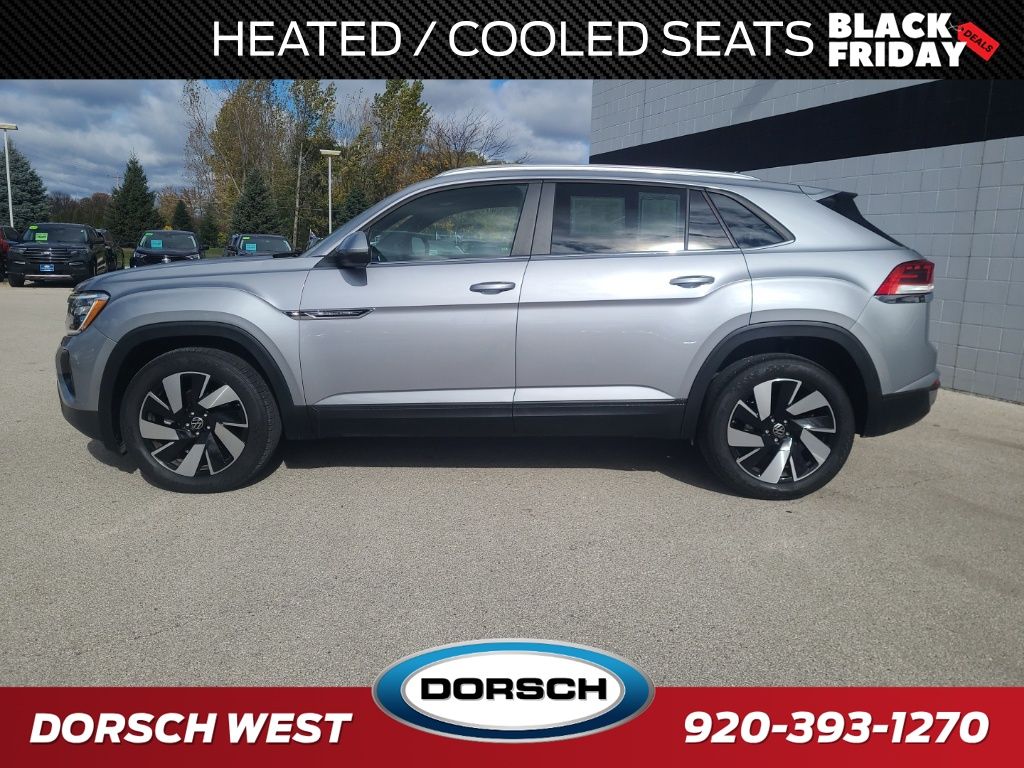 used 2024 Volkswagen Atlas Cross Sport car, priced at $34,532