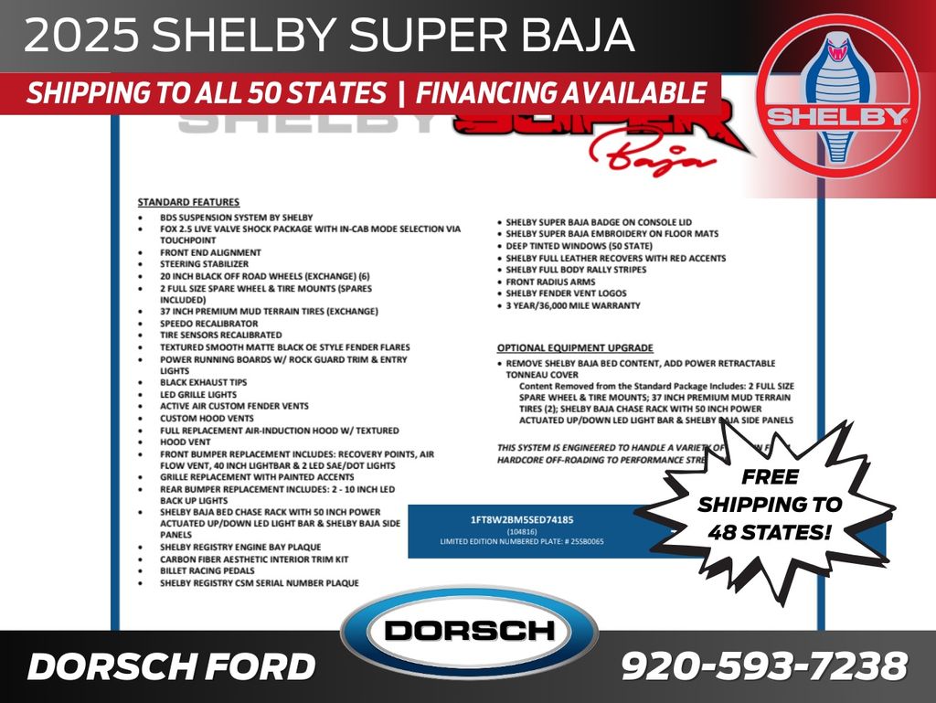 new 2025 Ford F-250SD car, priced at $152,785