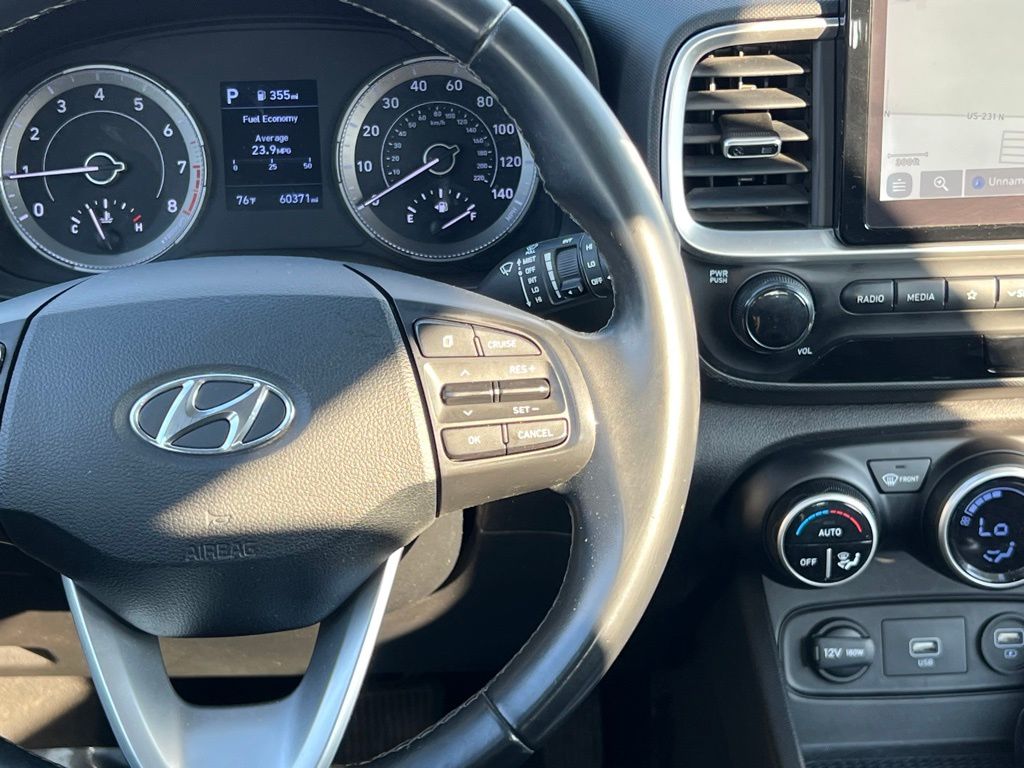 used 2021 Hyundai Venue car, priced at $15,000