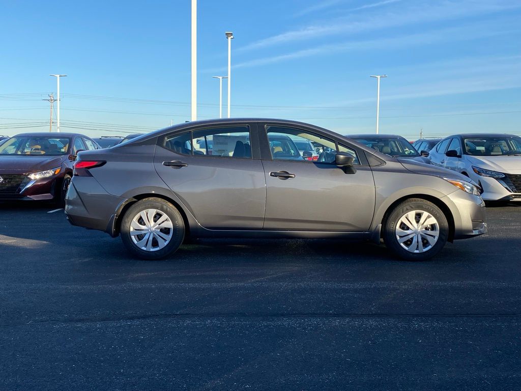 new 2025 Nissan Versa car, priced at $20,319