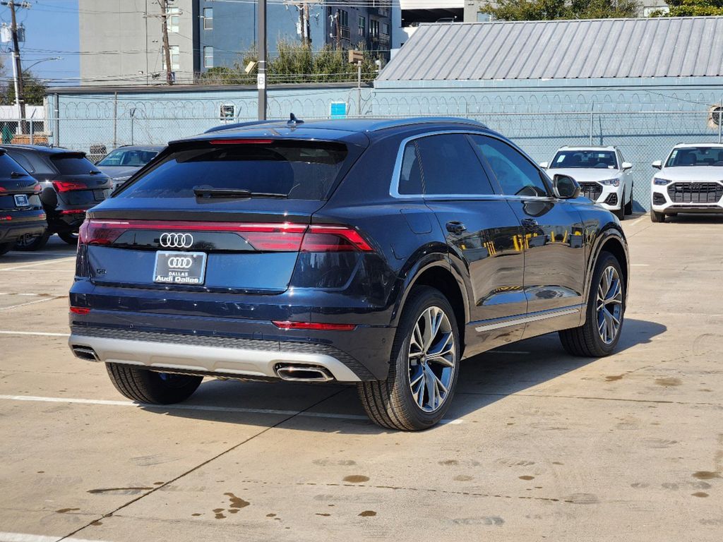 new 2025 Audi Q8 car, priced at $82,515