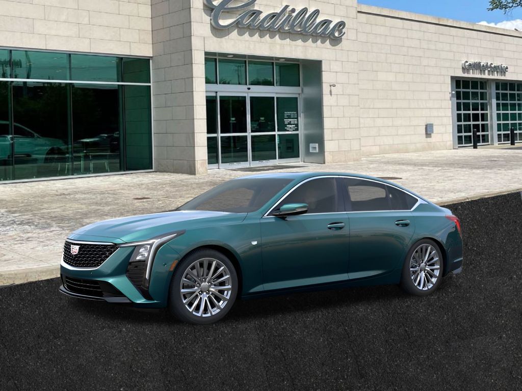 new 2025 Cadillac CT5 car, priced at $58,055