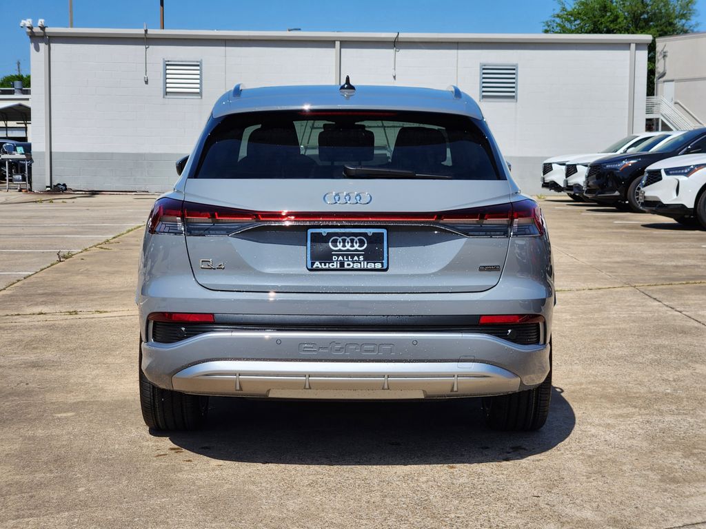 new 2025 Audi Q4 e-tron car, priced at $65,530