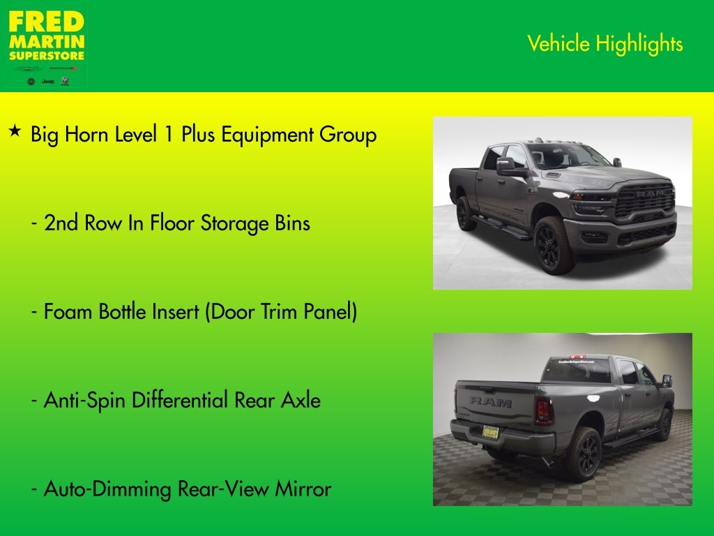 new 2026 Ram 2500 car, priced at $71,503