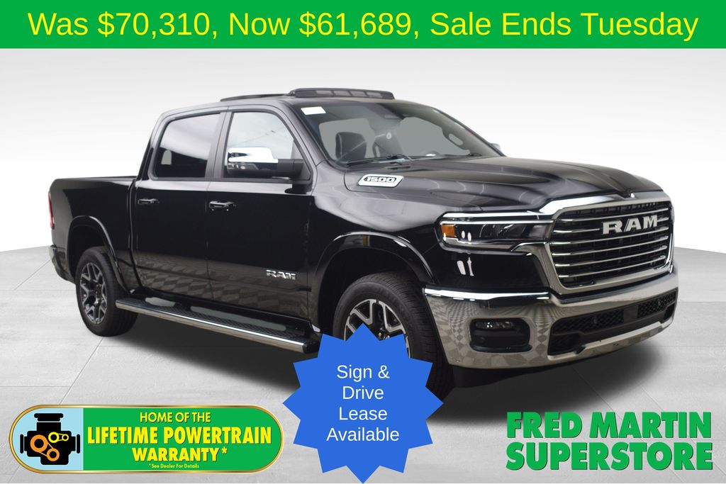 new 2026 Ram 1500 car, priced at $61,689