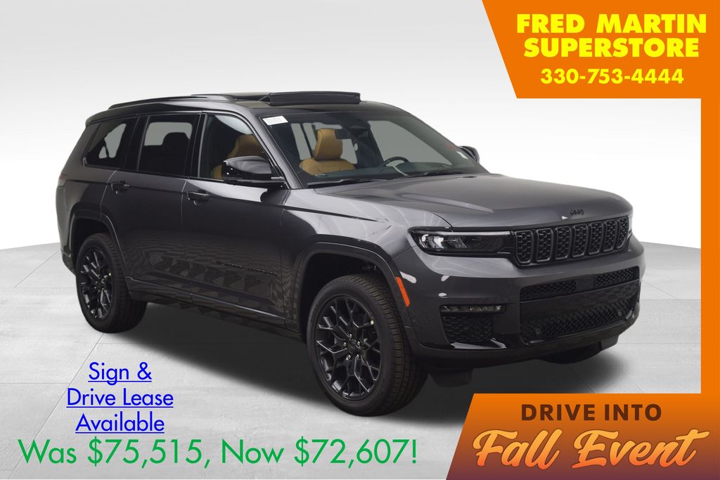 new 2025 Jeep Grand Cherokee L car, priced at $72,607