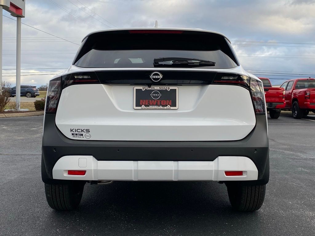 new 2025 Nissan Kicks car, priced at $25,987