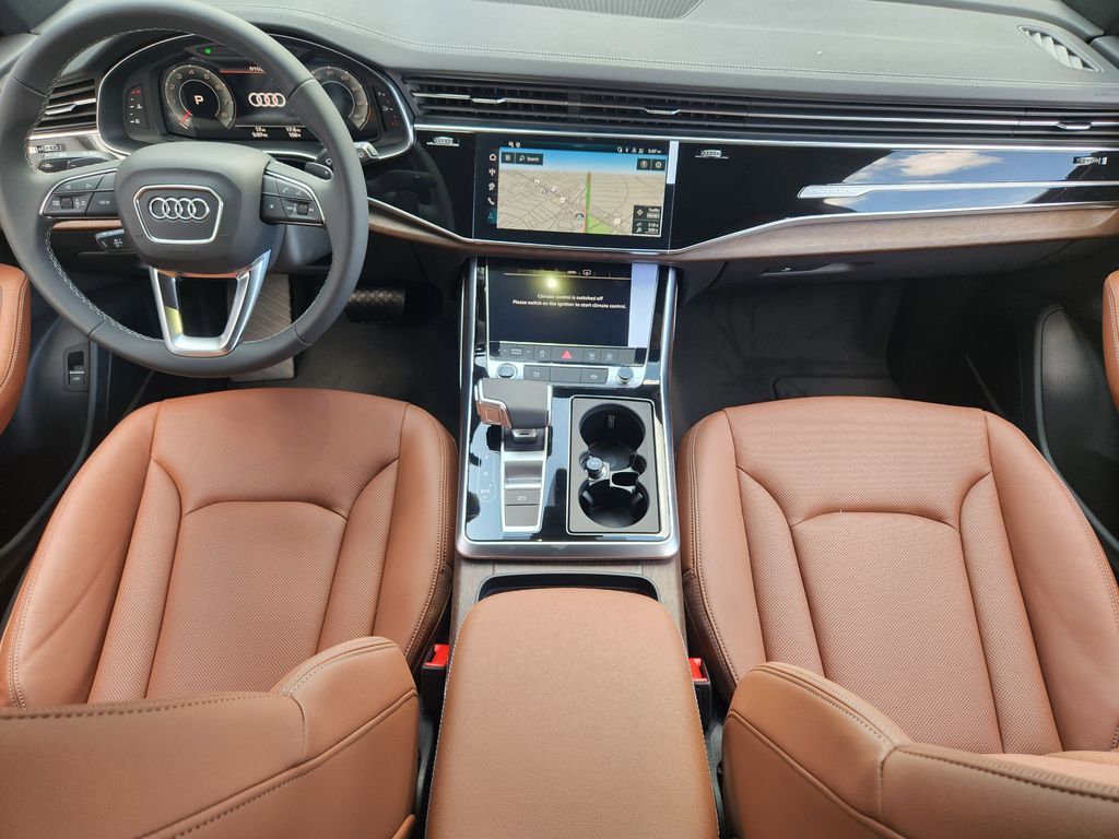 new 2025 Audi Q8 car, priced at $85,215