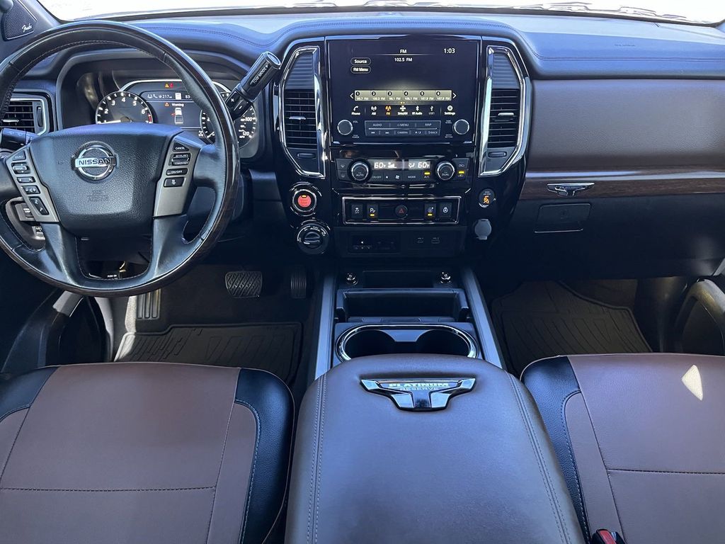 used 2021 Nissan Titan car, priced at $38,000